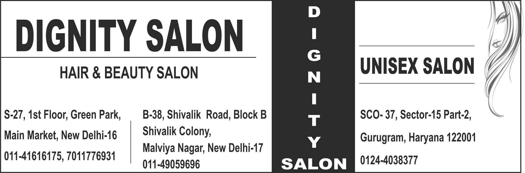 DIGNITY SALON (Green Park Market)